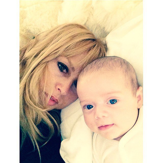 Rachel Zoe showed off baby Kaius's baby blue eyes.
Source: Instagram user rachelzoe
Rachel Zoe showed off baby Kaius's baby blue eyes.
Source: Instagram user rachelzoe