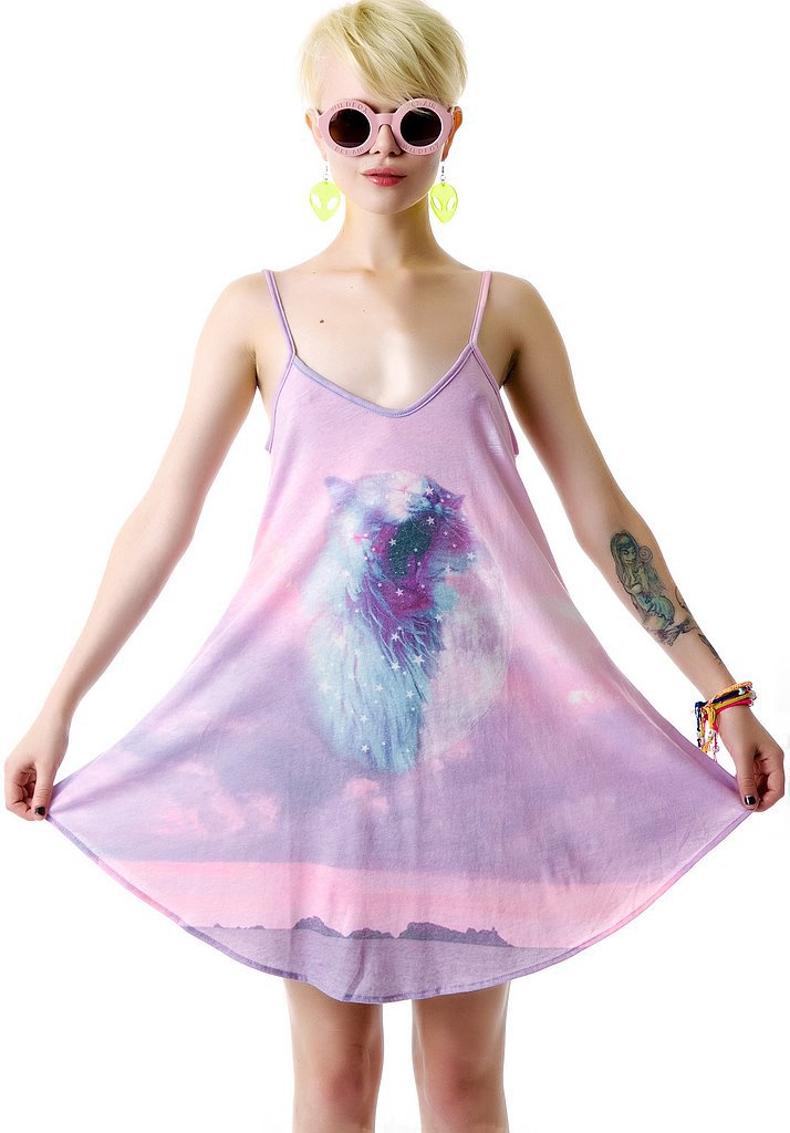 Make all your wild dreams come true with this constellation kitty slip dress ($46, originally $95).
Make all your wild dreams come true with this constellation kitty slip dress ($46, originally $95).