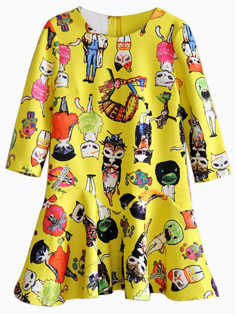 Maybe the only thing better than this bright, fun, cat character dress ($48, originally $53) is that it comes in pink, too.
Maybe the only thing better than this bright, fun, cat character dress ($48, originally $53) is that it comes in pink, too.