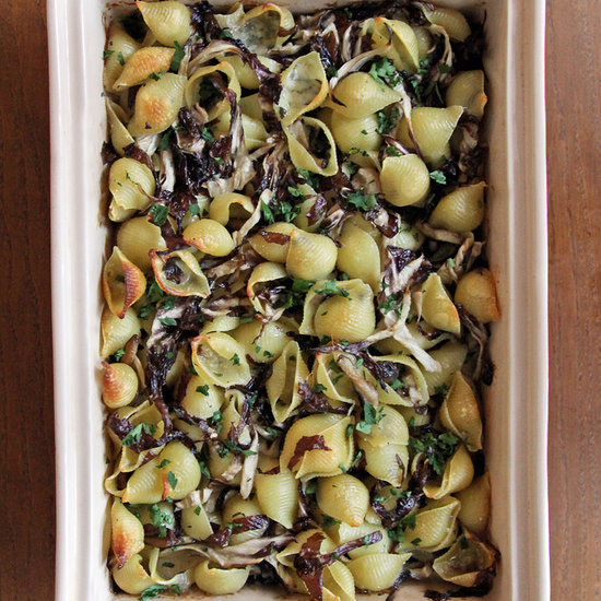 Conchiglie al Forno With Mushrooms and Radicchio Conchiglie al Forno With Mushrooms and Radicchio
