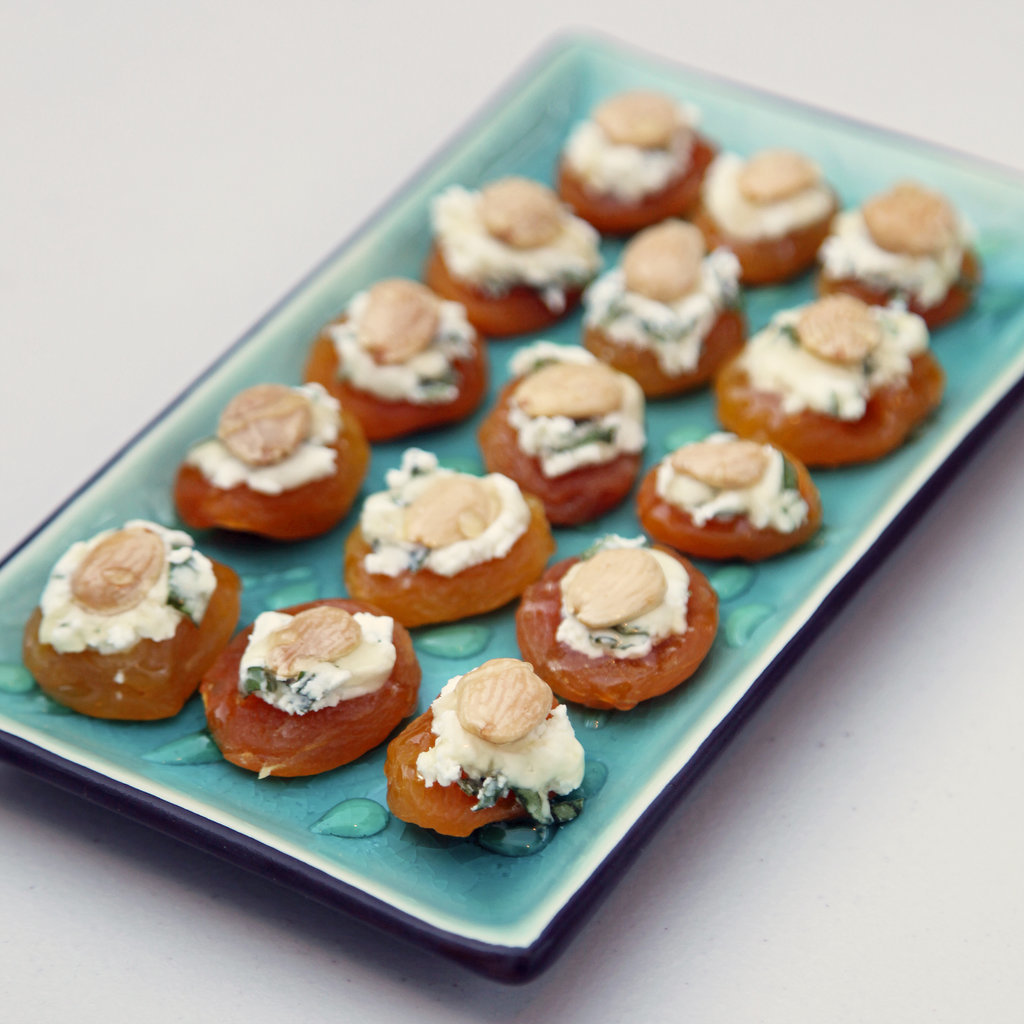 Apricot, Goat Cheese, and Almond Bites Apricot, Goat Cheese, and Almond Bites