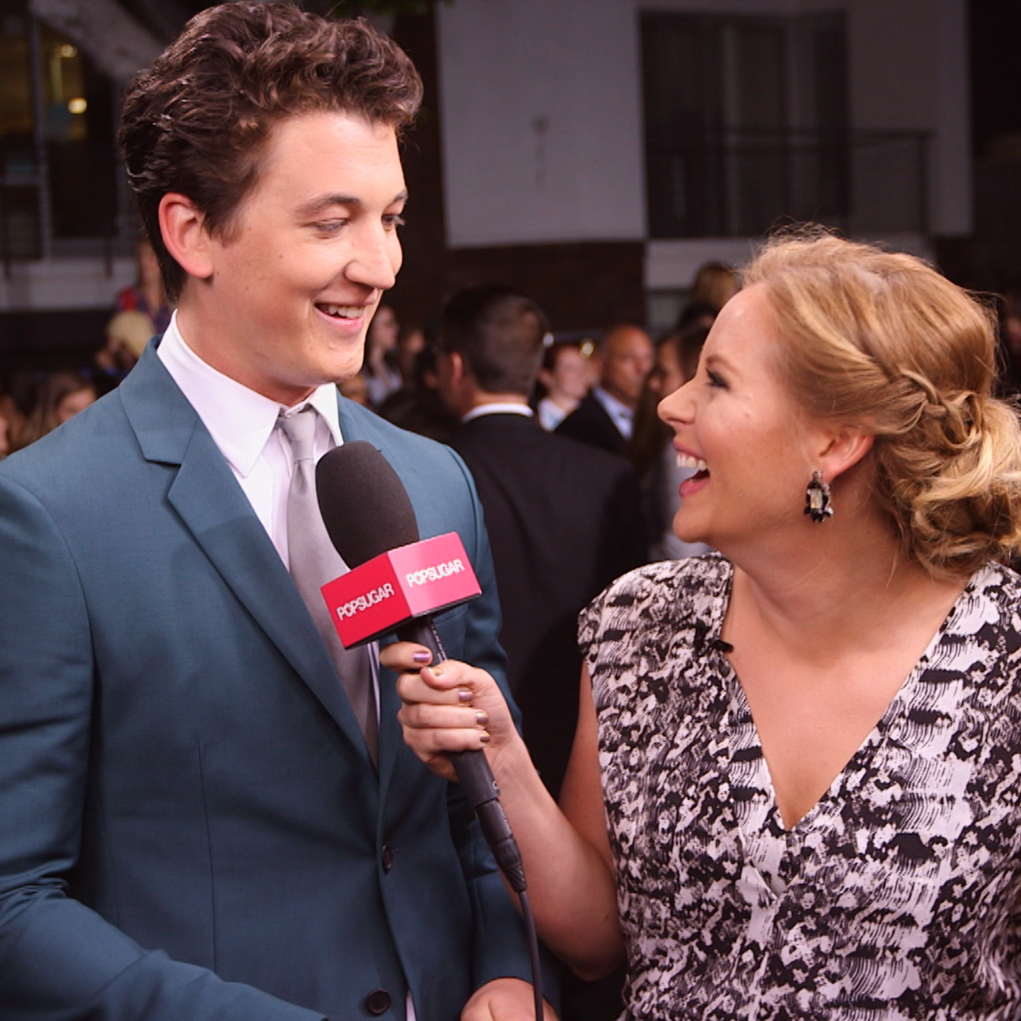 Why Miles Teller Feels Like He's in One Direction
