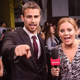 Theo James Interview at Divergent Premiere | Video Theo James Interview at Divergent Premiere | Video