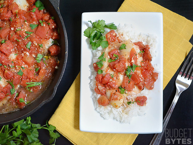 Baked Tilapia With Tomatoes Baked Tilapia With Tomatoes