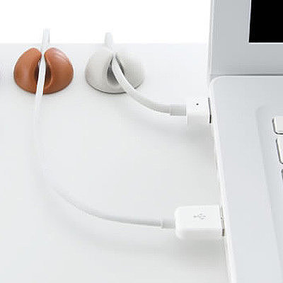 Keep your desktop clean with easy cable organizers.
Keep your desktop clean with easy cable organizers.
