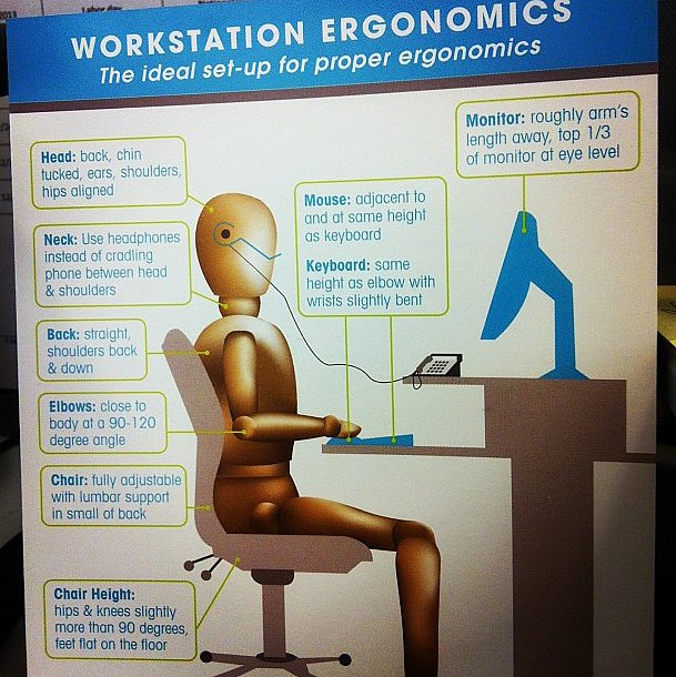 Don't settle for a poor set-up. Make sure your office is ergonomically optimized!
Source: Instagram user shanika_yvette
Don't settle for a poor set-up. Make sure your office is ergonomically optimized!
Source: Instagram user shanika_yvette