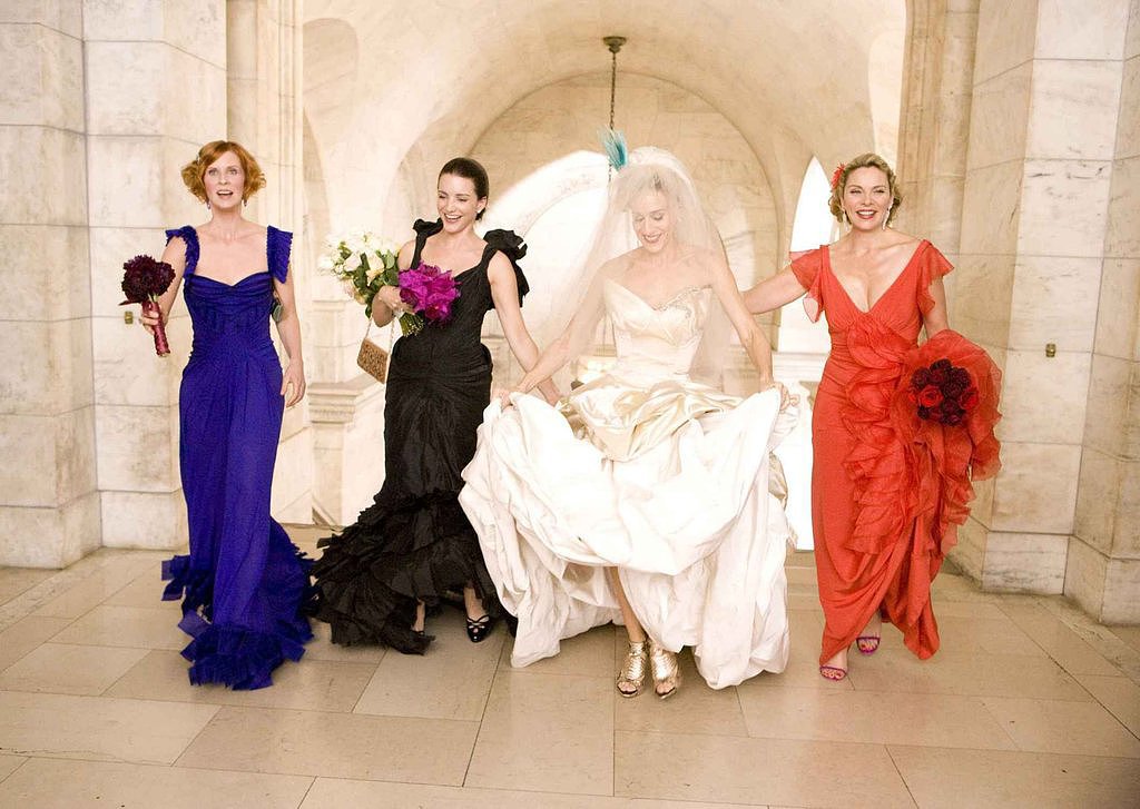 Multicolored Bridesmaids' Dresses Multicolored Bridesmaids' Dresses