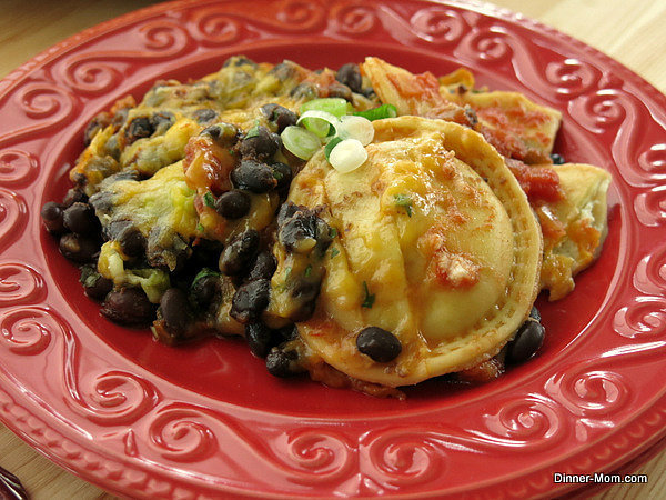 Baked Ravioli With Tex Mex Baked Ravioli With Tex Mex