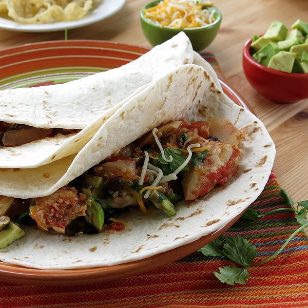 Crockpot Fajitas With Chicken and Quinoa Crockpot Fajitas With Chicken and Quinoa