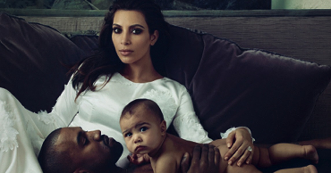 Kim Kardashian And Kanye West Vogue Cover April 2014 | POPSUGAR Celebrity