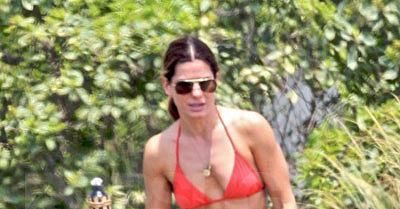 Sandra Bullock in a Bikini | POPSUGAR Celebrity