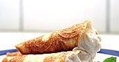 Festive Foods: Krumkaker Filled with Cloudberry Cream Festive Foods: Krumkaker Filled with Cloudberry Cream