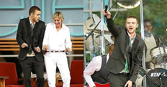 Justin Helps Ellen and the Kids Justin Helps Ellen and the Kids
