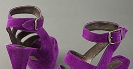Donna Karan Collection Purple Platform Sandal: Love It or Hate It? Donna Karan Collection Purple Platform Sandal: Love It or Hate It?