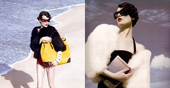 Fab Ad: Shalom Harlow for Tumi Fab Ad: Shalom Harlow for Tumi