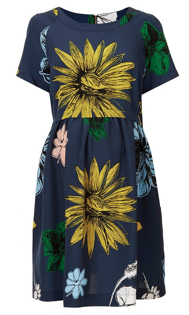 Topshop Maternity Flower Smock Dress Topshop Maternity Flower Smock Dress