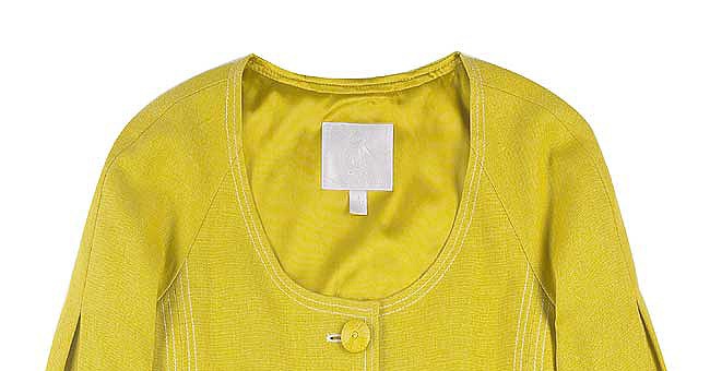 Trend Alert: Collarless Jackets Trend Alert: Collarless Jackets