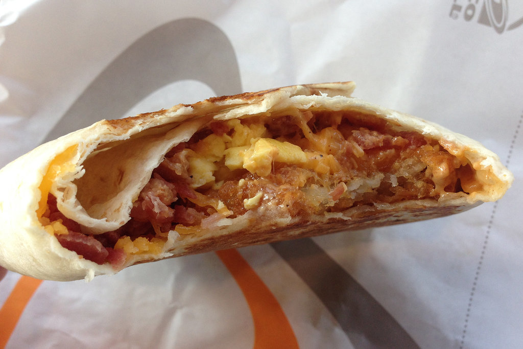 Bacon AM Crunchwrap Bacon AM Crunchwrap