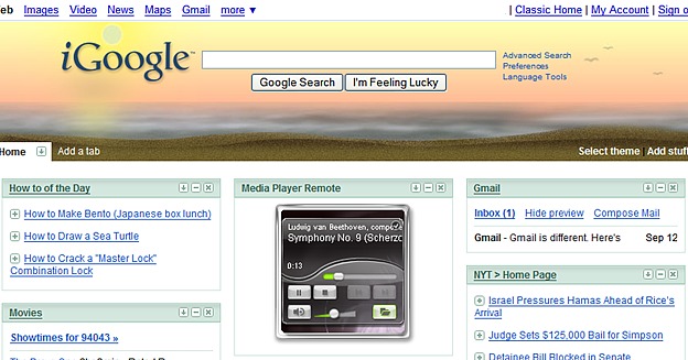 Geek Tip: Add Desktop Gadgets To Your iGoogle Page Geek Tip: Add Desktop Gadgets To Your iGoogle Page