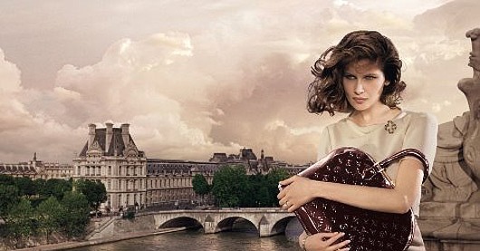 Laetita Casta Takes Paris for Louis Vuitton Laetita Casta Takes Paris for Louis Vuitton