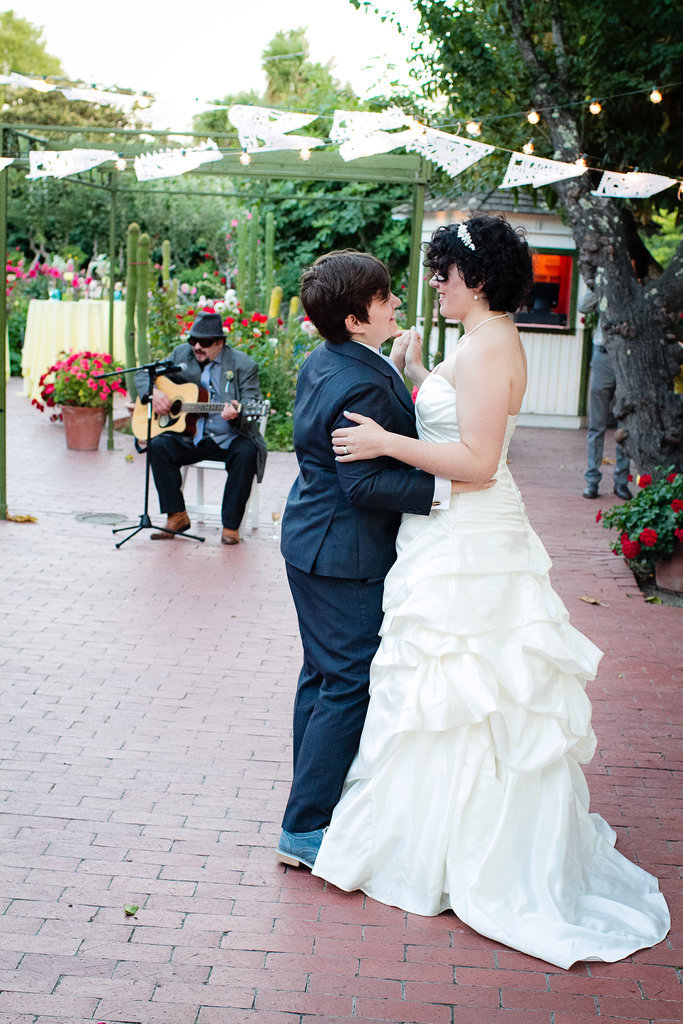 The recessional song was "Fell in Love With a Girl" by The White Stripes and the first dance song was "I Never" by Rilo Kiley.
Photo by G Aranow Photography
The recessional song was "Fell in Love With a Girl" by The White Stripes and the first dance song was "I Never" by Rilo Kiley.
Photo by G Aranow Photography