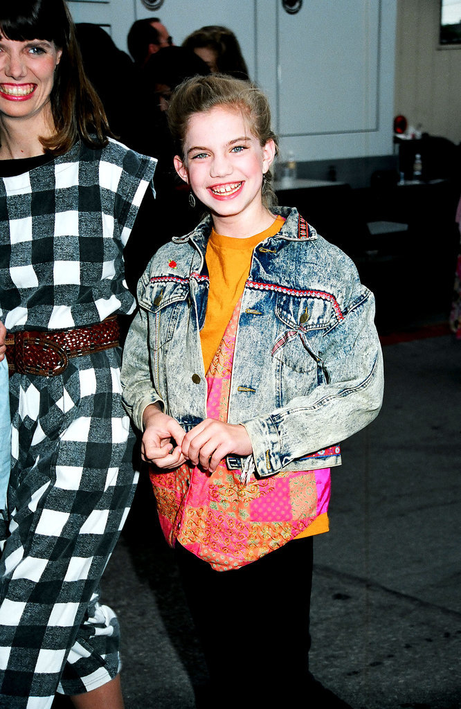 Anna Chlumsky rocked a denim jacket. Anna Chlumsky rocked a denim jacket.