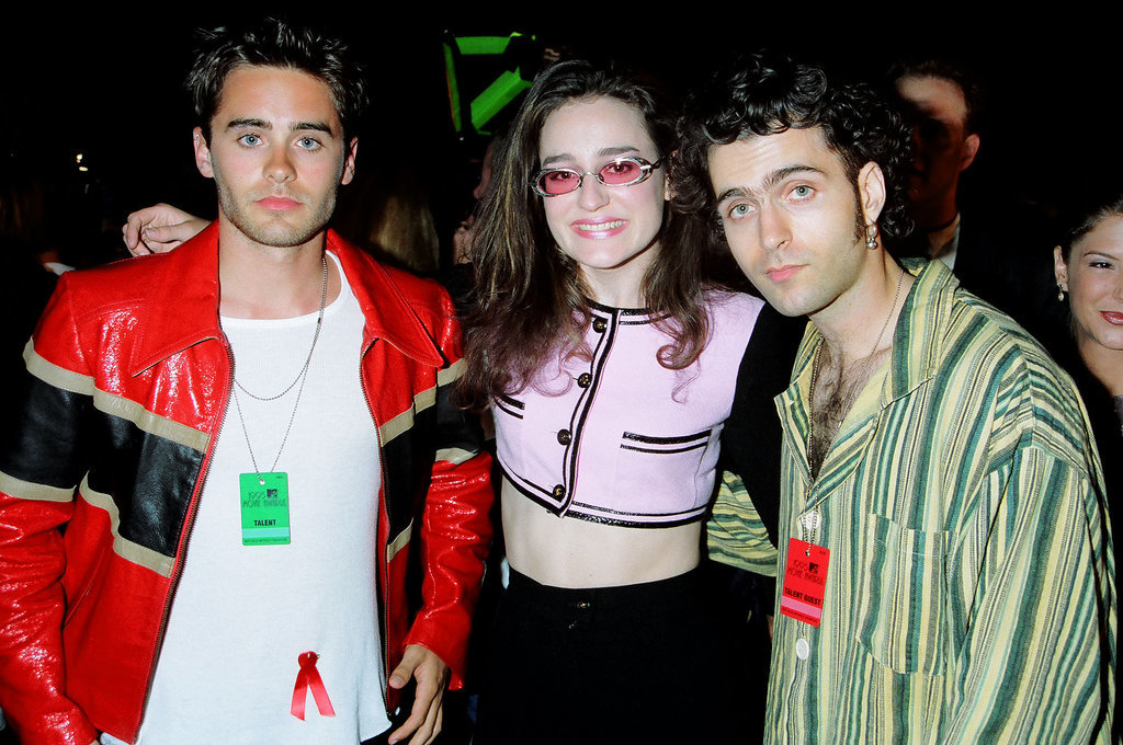 Jared Leto had short hair. Jared Leto had short hair.