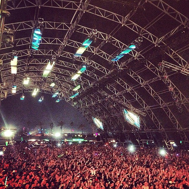 Jared Leto snapped the crowd during Zedd's performance.
Source: Instagram user jaredleto
Jared Leto snapped the crowd during Zedd's performance.
Source: Instagram user jaredleto