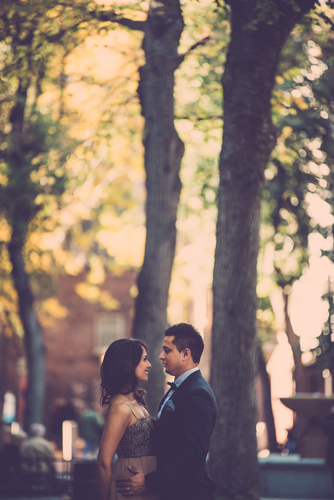 Tell us a little bit about your relationship. How did you meet?
"Ritesh and I had a lot of mutual friends in common. Over 100 according to Facebook. But we actually had never met or even knew that one another existed until my best friend's cousin happened to introduce us. After a few failed attempts of us trying to meet up, we accidentally bumped into one another at a party, and from then onwards we were inseparable. However, we had a bit of a journey ahead of us. I was living in Boston for school and Ritesh was in Toronto. We met over the Summer that I went back home, and I was only home for about two months. Once I came back to Boston, we began our long-distance relationship and worked through the long-distance hurdles together. Ritesh ended up moving to Boston after two years."
Photo by Christian Pleva
Tell us a little bit about your relationship. How did you meet?
"Ritesh and I had a lot of mutual friends in common. Over 100 according to Facebook. But we actually had never met or even knew that one another existed until my best friend's cousin happened to introduce us. After a few failed attempts of us trying to meet up, we accidentally bumped into one another at a party, and from then onwards we were inseparable. However, we had a bit of a journey ahead of us. I was living in Boston for school and Ritesh was in Toronto. We met over the Summer that I went back home, and I was only home for about two months. Once I came back to Boston, we began our long-distance relationship and worked through the long-distance hurdles together. Ritesh ended up moving to Boston after two years."
Photo by Christian Pleva