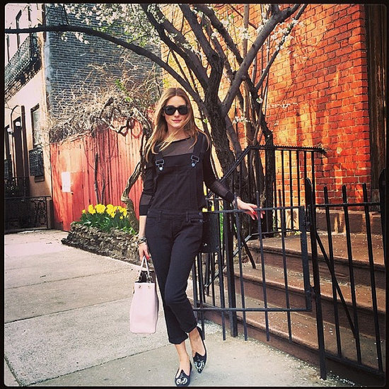 Olivia Palermo Wearing Overalls Olivia Palermo Wearing Overalls