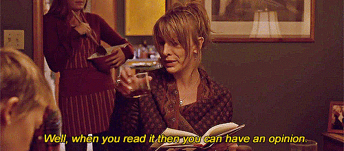 You will kick someone out of book club if they don't read the book. You will kick someone out of book club if they don't read the book.