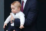 Prince George Is Unimpressed Prince George Is Unimpressed