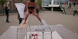 Yes, A Woman Is 'Giving Birth' To A Painting In This Very NSFW Video Yes, A Woman Is 'Giving Birth' To A Painting In This Very NSFW Video