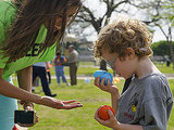 Inside the Dallas Easter Egg Hunt Specially Designed for Visually Impaired Kids Inside the Dallas Easter Egg Hunt Specially Designed for Visually Impaired Kids