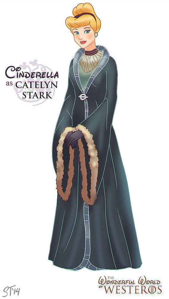 Cinderella as Catelyn Stark Cinderella as Catelyn Stark