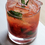 Easy Strawberry-Bourbon Cocktail Easy Strawberry-Bourbon Cocktail