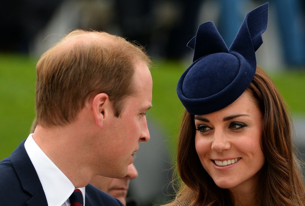Kate and Will gave each other loving looks during the ANZAC Day march at the Australian War Memorial in Canberra on April 25, 2014.
Kate and Will gave each other loving looks during the ANZAC Day march at the Australian War Memorial in Canberra on April 25, 2014.