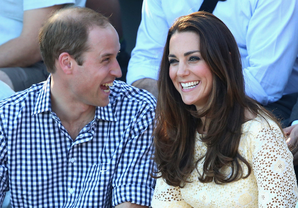 The royal pair cracked up during their 2014 trip to Australia.
The royal pair cracked up during their 2014 trip to Australia.