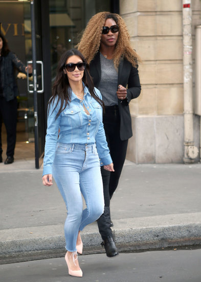 Kim Has a Paris Date With Serena as Her Wedding Date Draws Near Kim Has a Paris Date With Serena as Her Wedding Date Draws Near