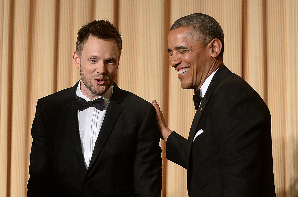 How Joel McHale Got President Obama to Laugh This Hard How Joel McHale Got President Obama to Laugh This Hard