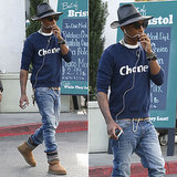 Pharrell's Hat Is Actually the Least Interesting Thing About His Outfit