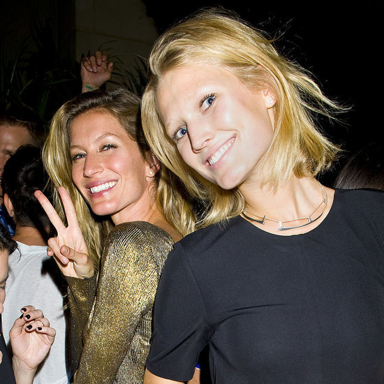 Gisele Bundchen and Toni Garrn Partying in NYC Gisele Bundchen and Toni Garrn Partying in NYC