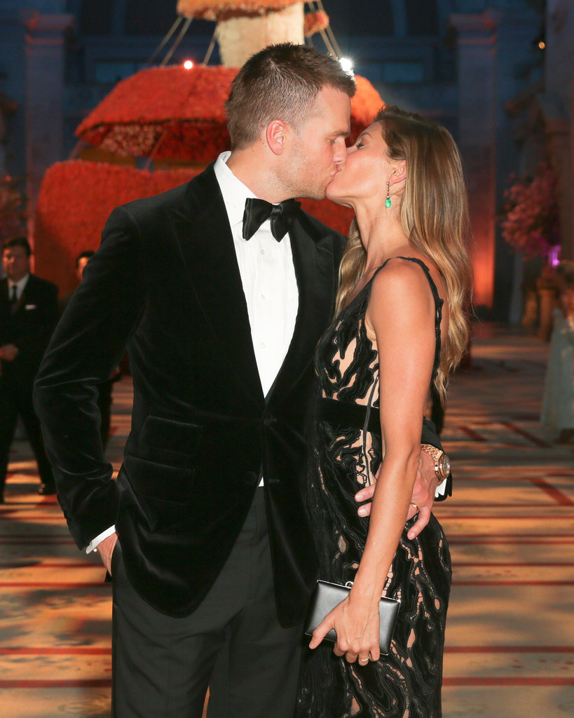 Tom Brady and Gisele Bündchen couldn't keep their hands off of each other.
Tom Brady and Gisele Bündchen couldn't keep their hands off of each other.
