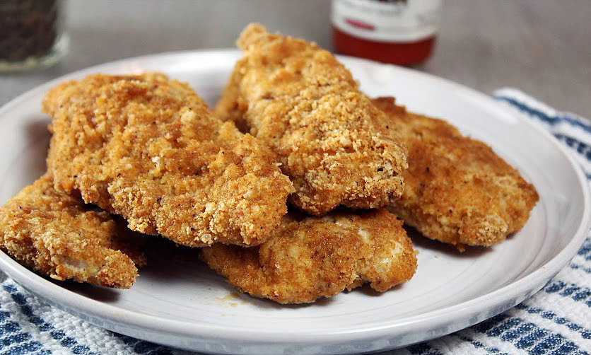 Almond Chicken Fingers Almond Chicken Fingers