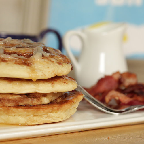 Cinnamon Roll Pancakes Cinnamon Roll Pancakes