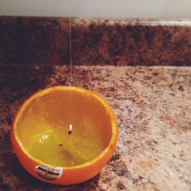 Orange Peel Candle Orange Peel Candle
