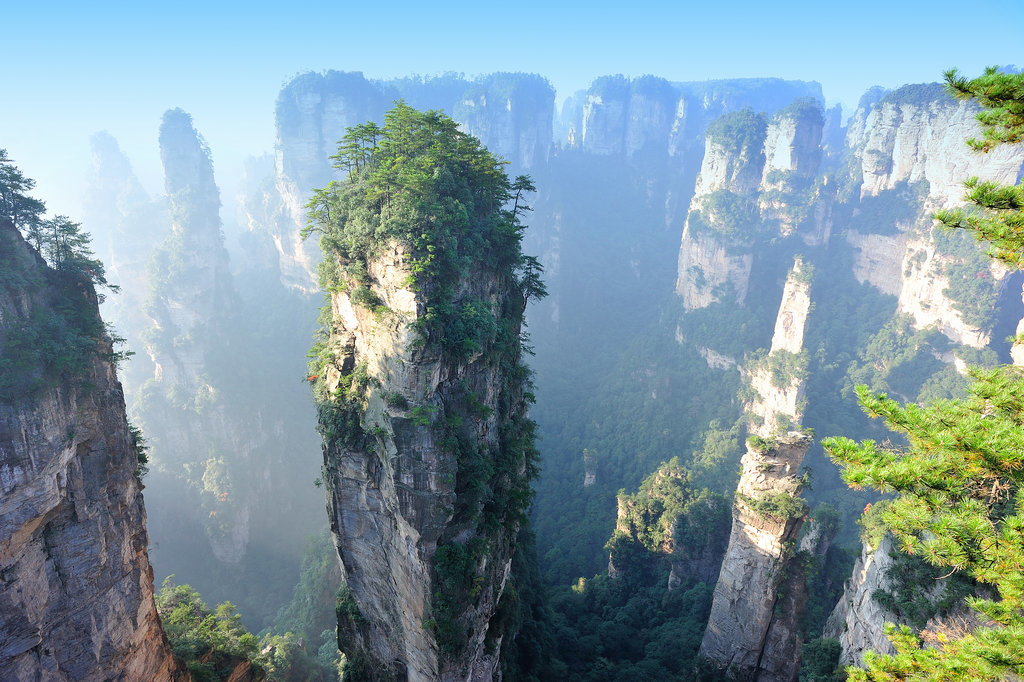 Zhangjiajie National Forest Park, China Zhangjiajie National Forest Park, China
