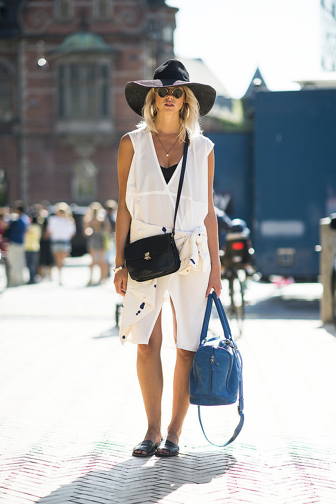 Not like your average LWD, this one comes with a cool asymmetrical cut and a lower, sexy neckline. Temper it with flat sandals and a crossbody bag by day; play it up with a red lip and heels by night.
Not like your average LWD, this one comes with a cool asymmetrical cut and a lower, sexy neckline. Temper it with flat sandals and a crossbody bag by day; play it up with a red lip and heels by night.