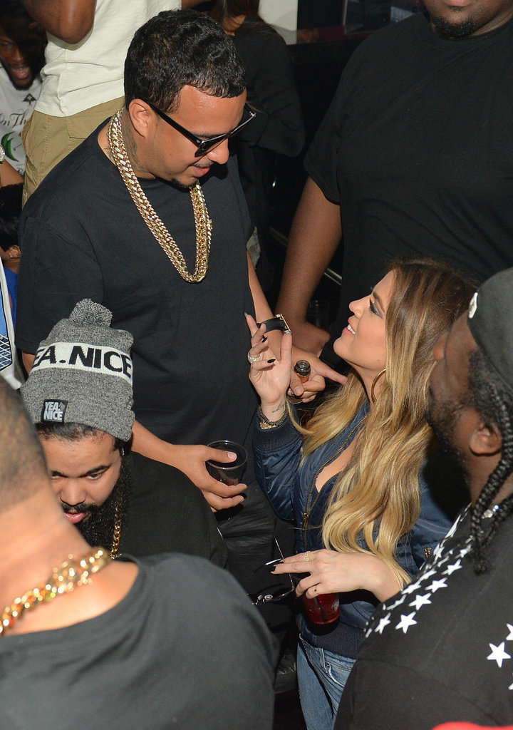 Khloé Kardashian and French Montana