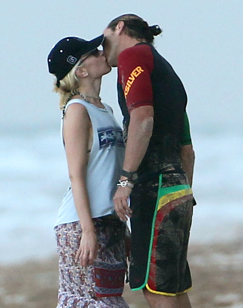 Gwen Stefani and Gavin Rossdale held hands and shared a kiss during their August 2012 stay in Miami.
Gwen Stefani and Gavin Rossdale held hands and shared a kiss during their August 2012 stay in Miami.